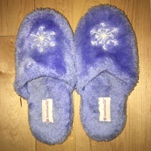 Gently used American Girl slippers!